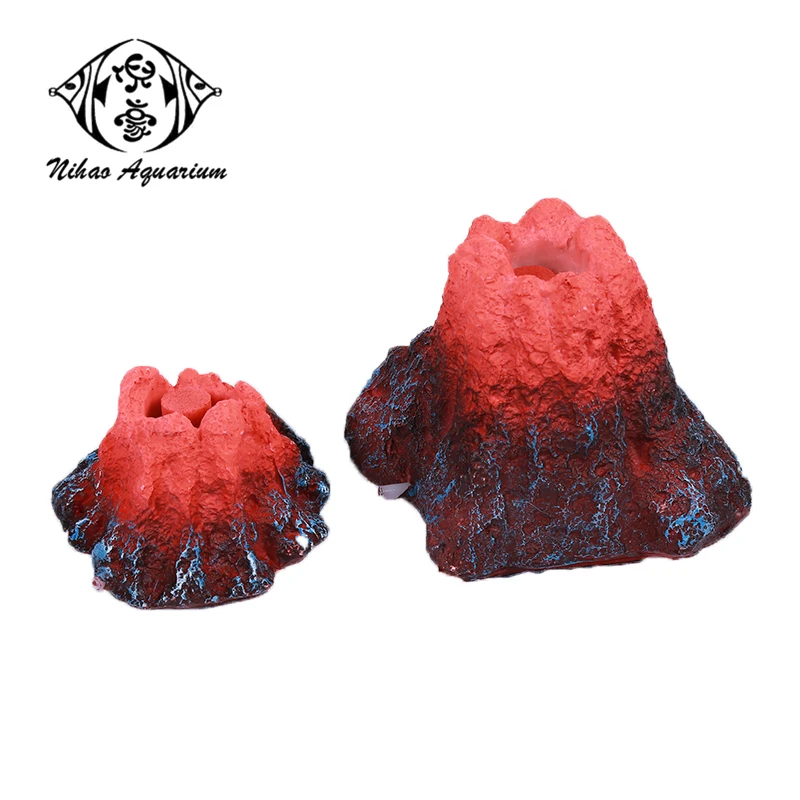Aquarium Equipment Volcano Design Oxygen Air Stone Interesting