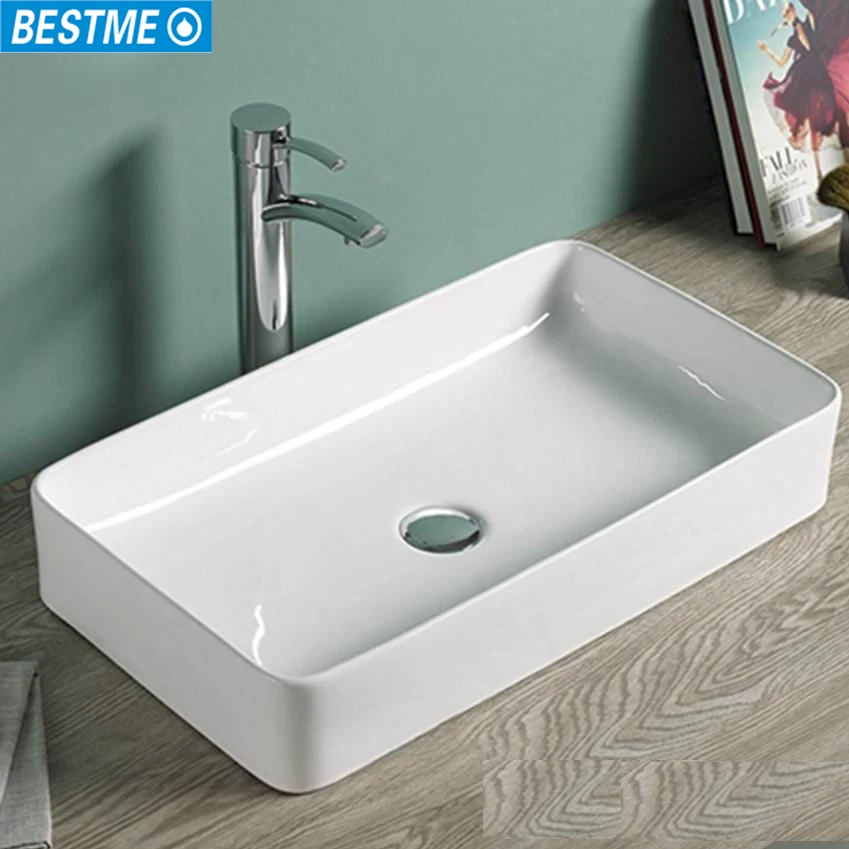 bathroom ceramic  over counter art basin