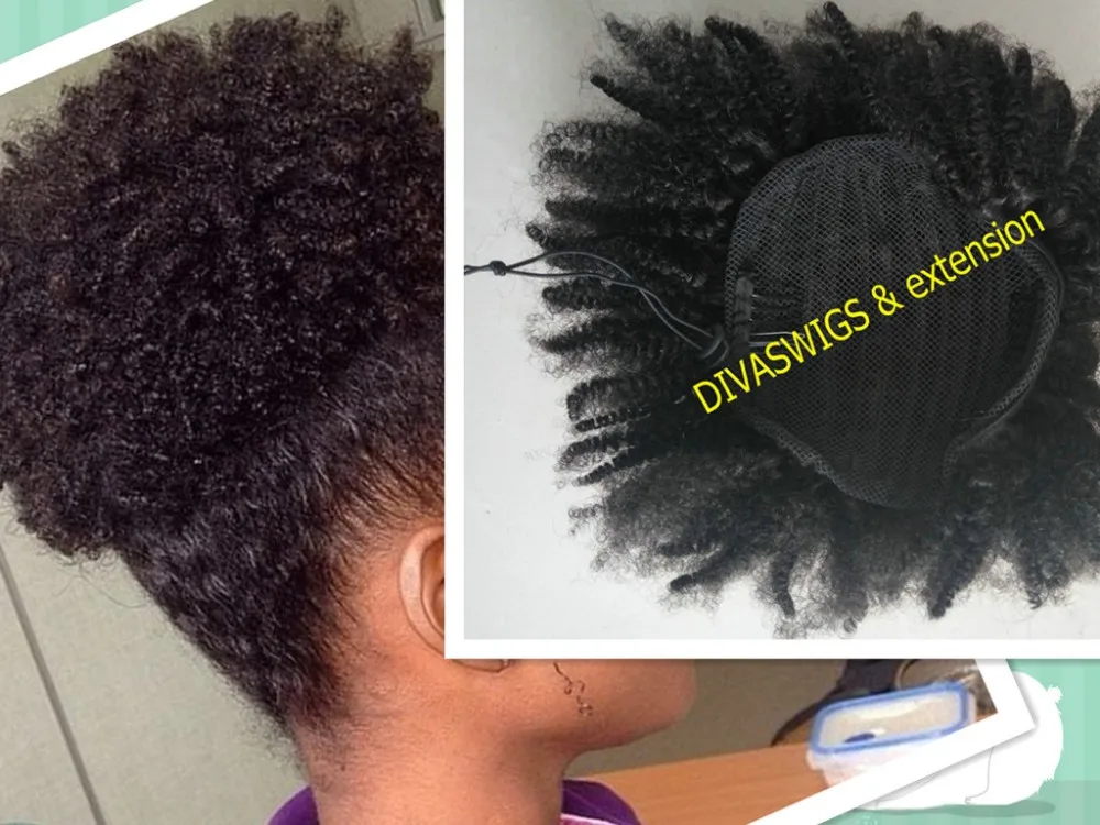 Afro Kudryavyj Vyushiesya Volosy Dlya Narashivaniya Chelovecheskih Volos Dlya Chernokozhih Zhenshin Brazilskie Devstvennye Volosy Pricheska Hvost Pryadi Dlya Narashivaniya Volos 120 G Buy Afro Kudryavyj Vyushiesya Klip V Afrikanskie Pricheska Hvost Product On