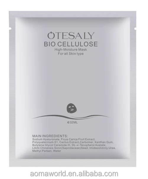 

OTESALY Quality Facial Bio Cellulose Mask Sheet for Skin Care, White