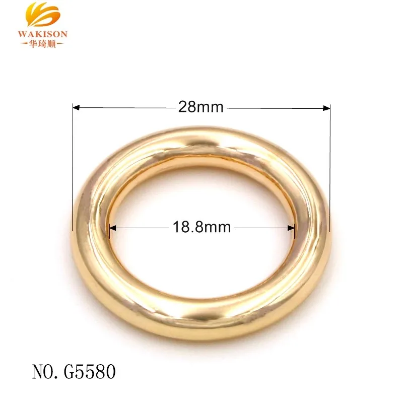 Garment And Clothing Parts Zinc Alloy O Ring Without Joint Point Buy
