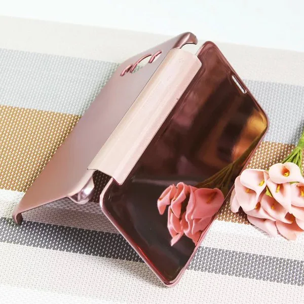 

Unique Electroplate mirror aluminum phone case for Samsung J7