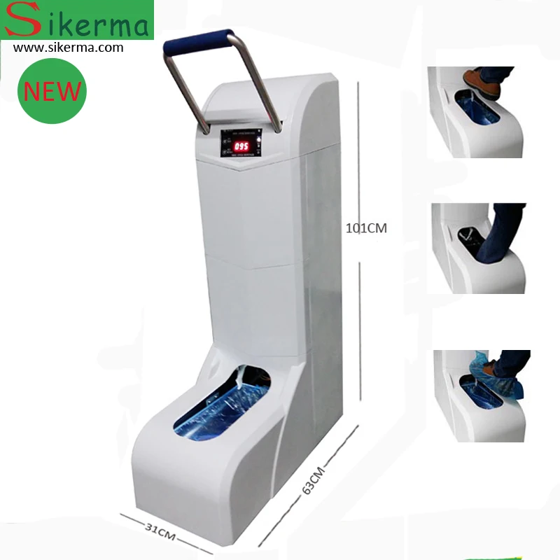 
Advantages new model automatic shoe cover machine for laboratory shoe 