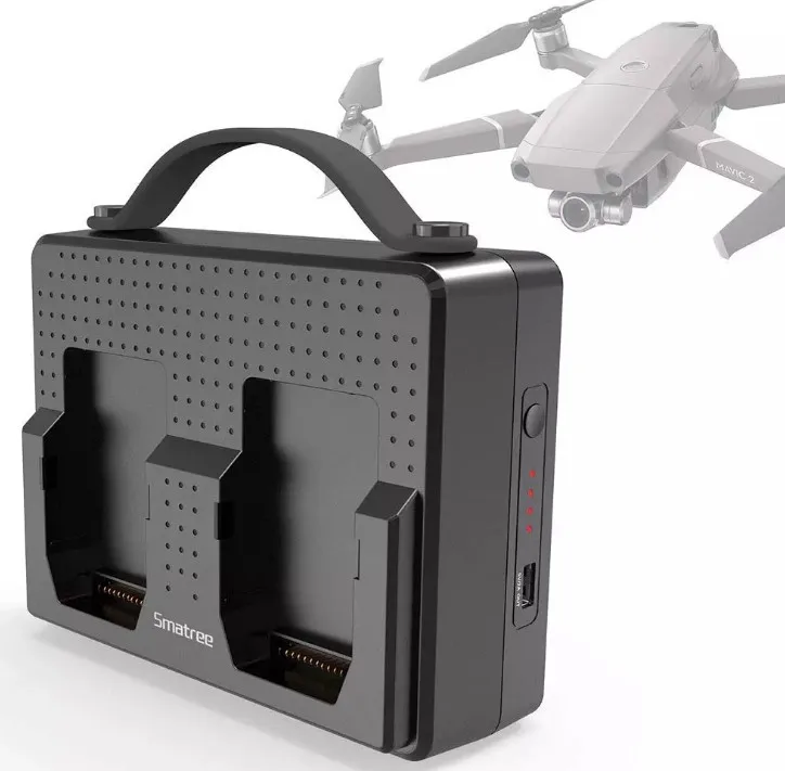 

Smatree SP150 Power Bank Charging mobile phone and dji mavic 2, Black