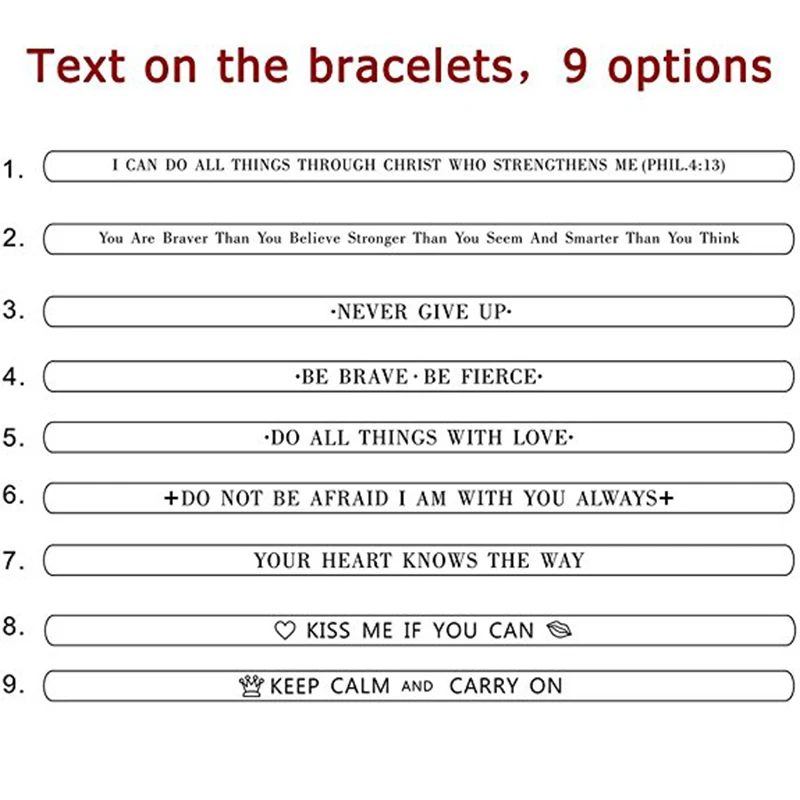 Hot Selling Simple Engraved Letter Jewelry stainless steel black Bracelet Men Cuff Bangle