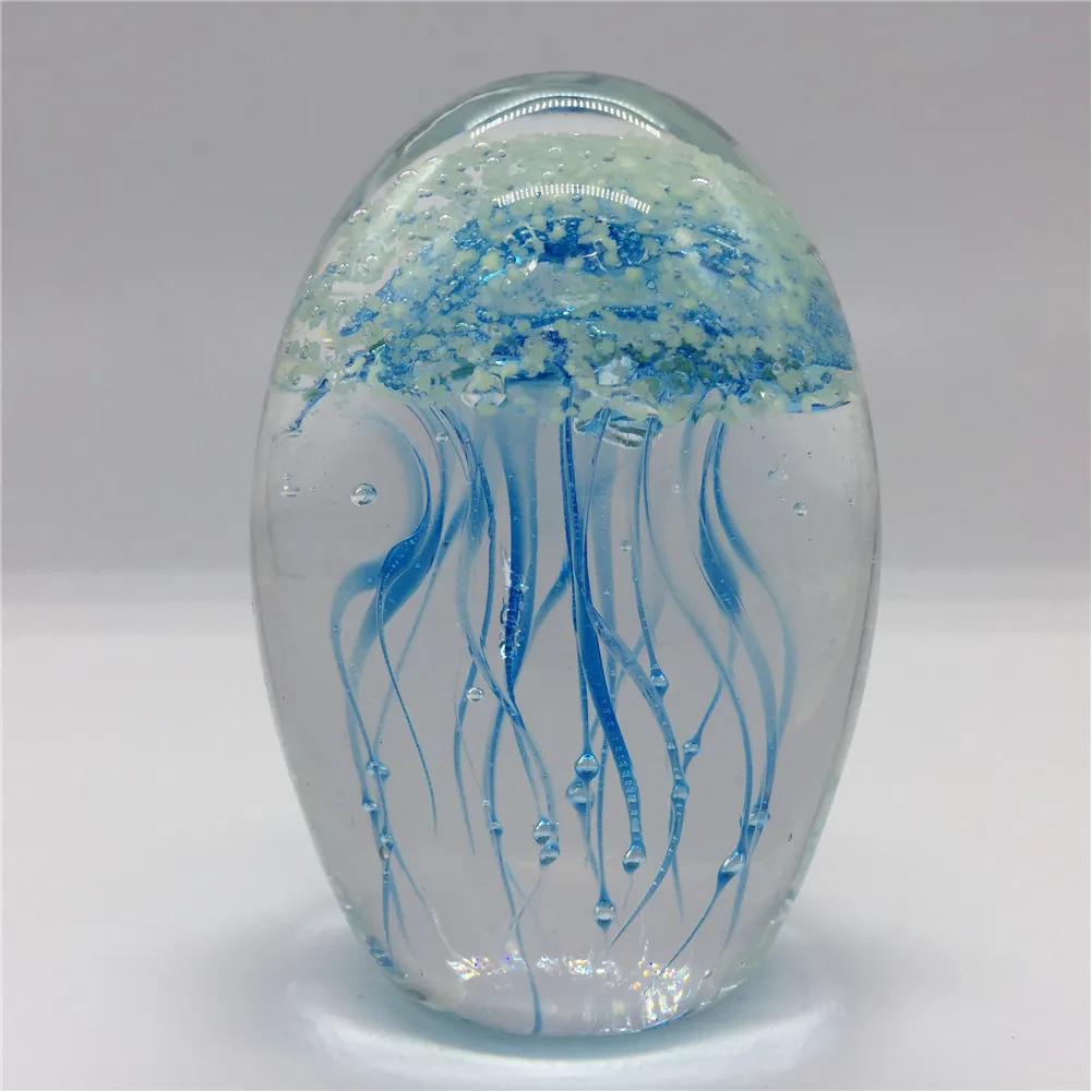 Murano Glass Jellyfish Paperweights For Home Decor Buy Glass