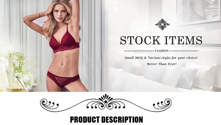 Hot Products To Sell Online Custom Women Underwear Set Underwear and Bra Set