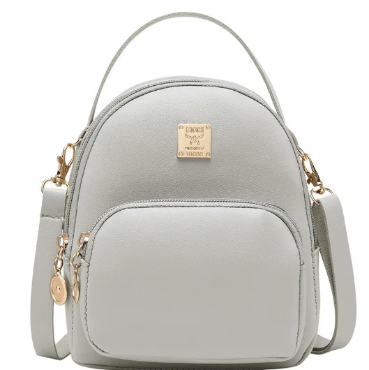 

high school Women Shoulder bags Mini PU Leather school bags Backpack