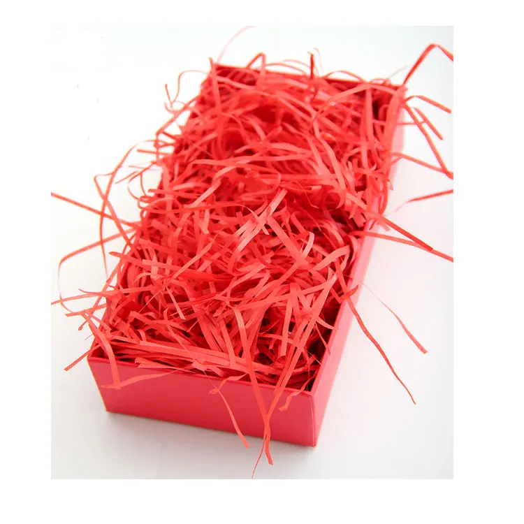 Hot Pink Luxury Hamper Shred Gift Box Packaging Soft Shredded Tissue Paper