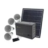 10W Off gird 12v DC solar home energy lighting system cell phone usb charger solar panel system price