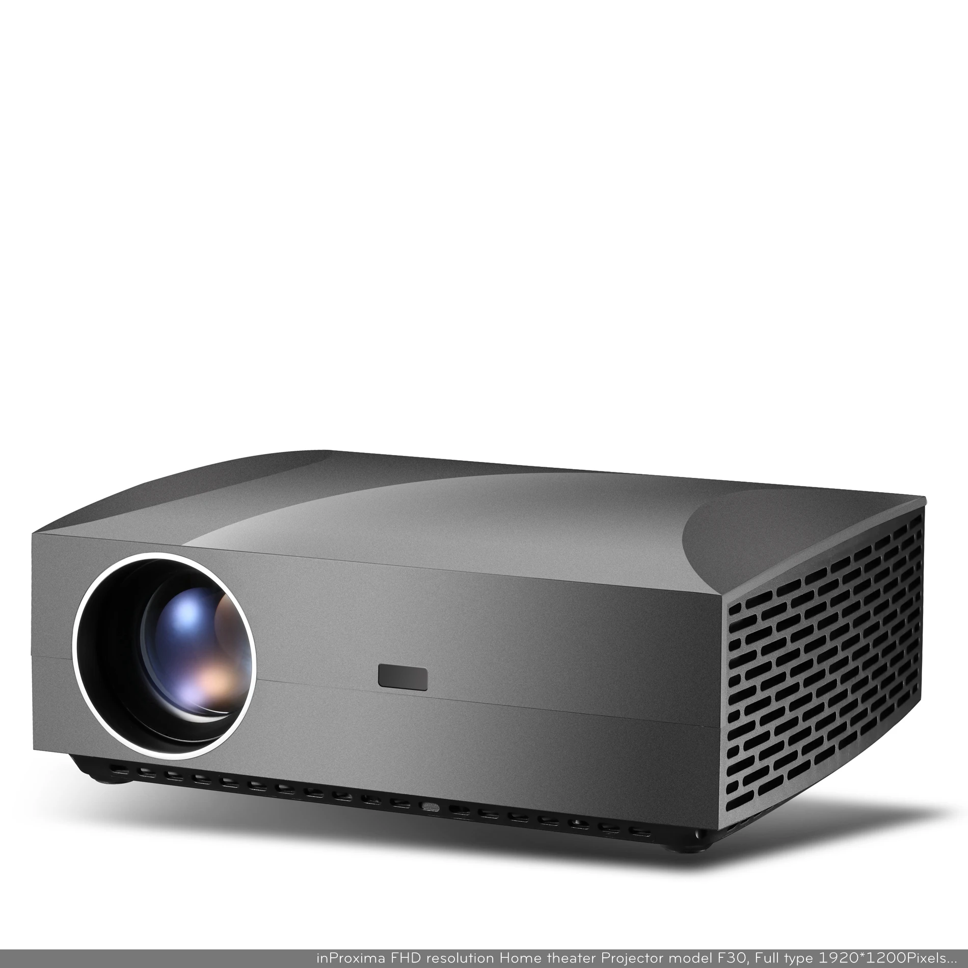 

inProxima FHD native 1920x1080 resolution LCD projector F30, with 4200lumens high brightness more than Portable projector