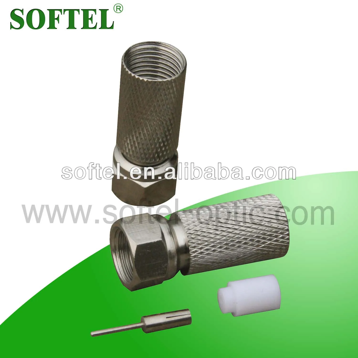 Sf006 Ppc Ex6xl Rg6 F Connector,Thin Rg6 Coaxial Cable/75 Ohm Coaxial