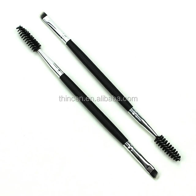 Makeup Brush Set Private Label Cosmetics Double Sided Eyebrow Brush