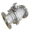 API 150lb CF8 big size high temperature stainless steel manual flanged 8 inch ball valve