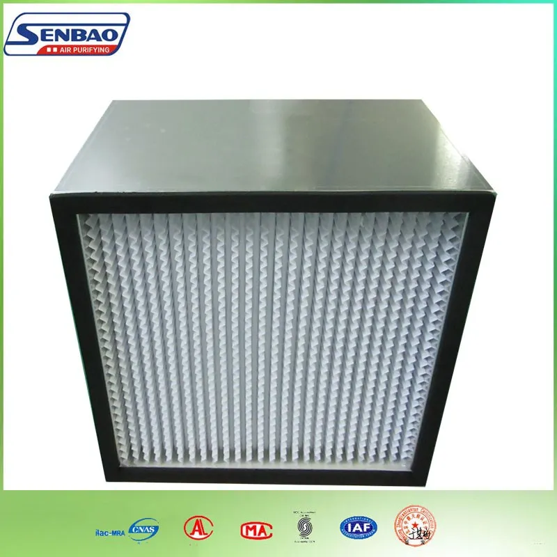 Deep Pleat HEPA Filter H13
