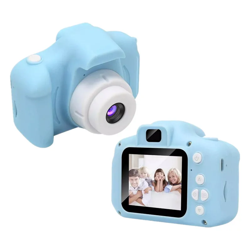 

Factory Directly Offer Children Digital Camera 720P 2 Inch IPS HD Screen Mini Video Camera For Kids, Pink green blue