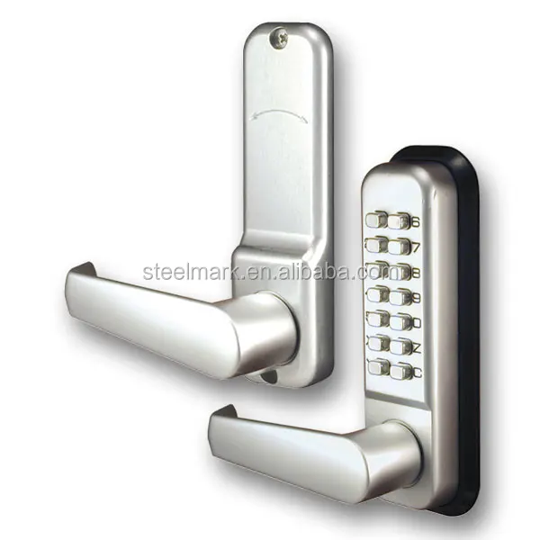 push button door lock