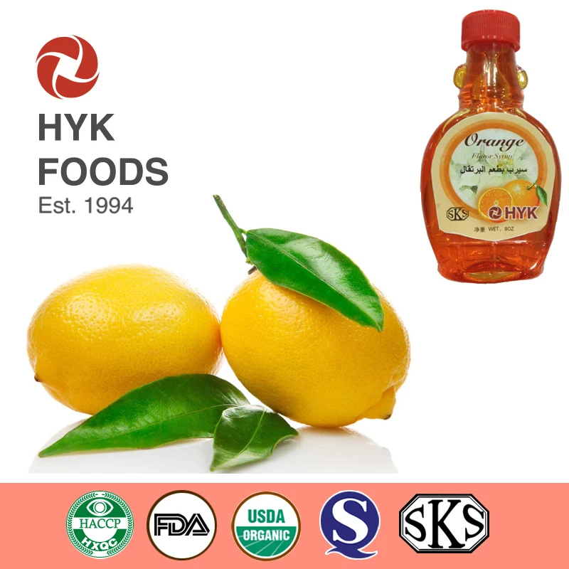 
best sell high quality orange syrup in bear bottle for sale 