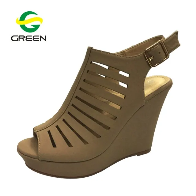 high wedge heel slingback sandals