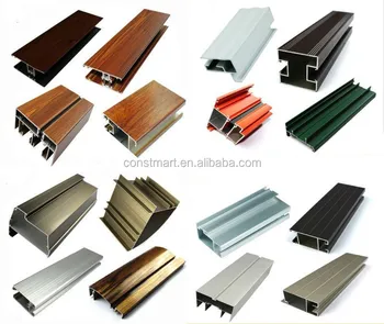 Aluminum Doors Profiles Materials For Kitchen Cabinet 