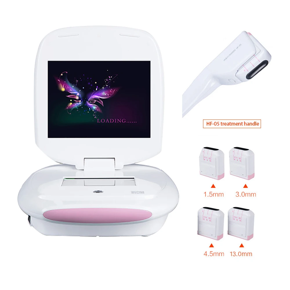 

Mini Hifu SMAS Facial y Corporal Focused Ultrasound Skin Lifting Body Slimming Machine, N/a