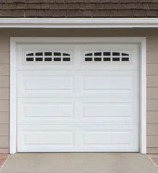 12x7 Steel Golf Cart Garage Door With Window Insert Buy 12x7