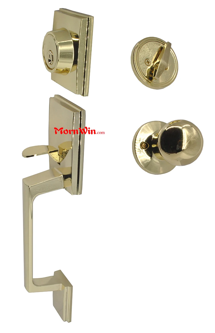 American Style Zinc Alloy Grip Handle Lock For Exterior Door Buy