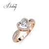 Destiny jewellery Custom Unique crown diamond Shape Fashion Gold Plated jewelry Finger Ring with O rings Crystal from Swarovski