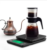 

NEW Digital drip coffee scale 3000g 0.1g electronic Coffee Kitchen scale with timer function