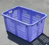 Injection HDPE square plastic fruit basket for sale