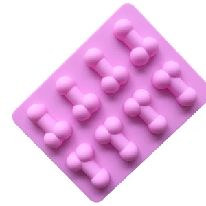 Image of birthday party suppliers penis silicon mould for cake bread pastry chocolate jelly