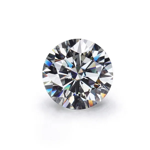 

6A Top Quality CZ Round Stones White Colour Cubic Zirconia For Jewelry