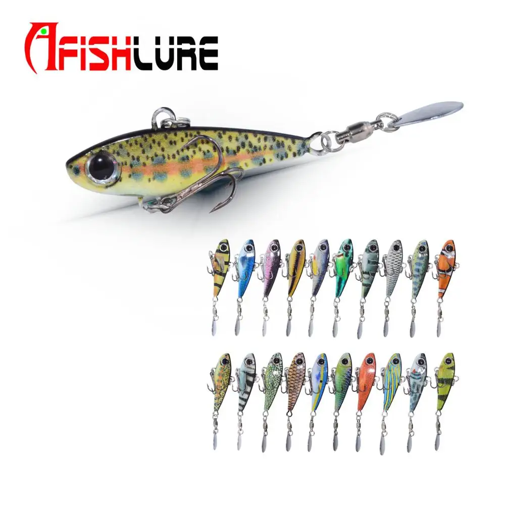 

Afishlure Mini Metal Jig with spoon 18g 50mm 3D Printing High Speed Lead jig Lead Fish Bass Fishing Lures, 20 colors for choice