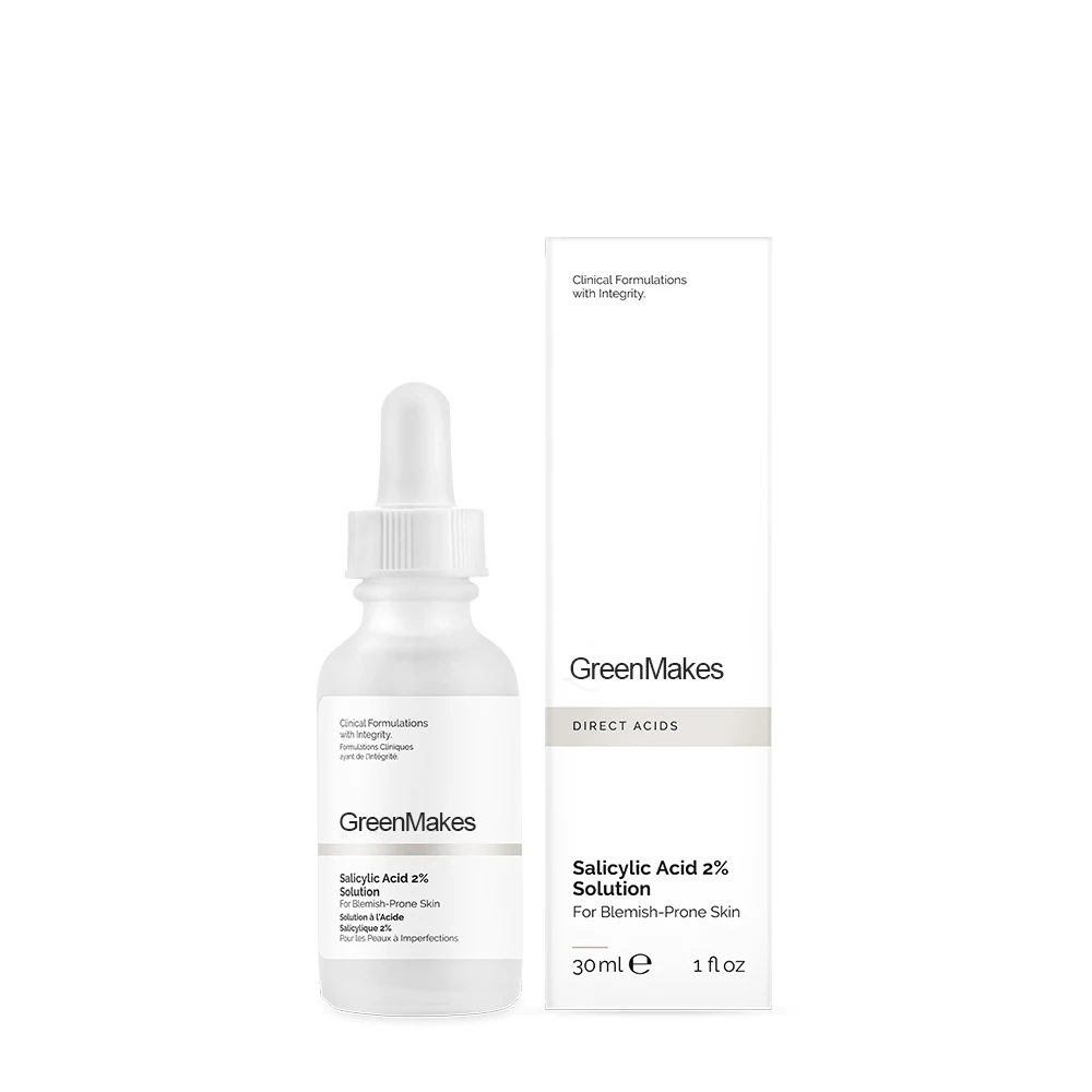 Private Label Salicylic Acid Facial Serum For Acne Treatment With Niacinamide Buy Facial Serum Salicylic Acid Private Label Product On Alibaba Com