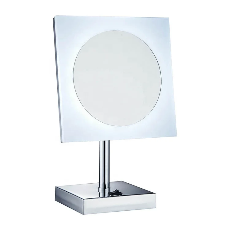 

Desk Table Top Standing 3X Magnifying Led Makeup Cosmetic Mirror
