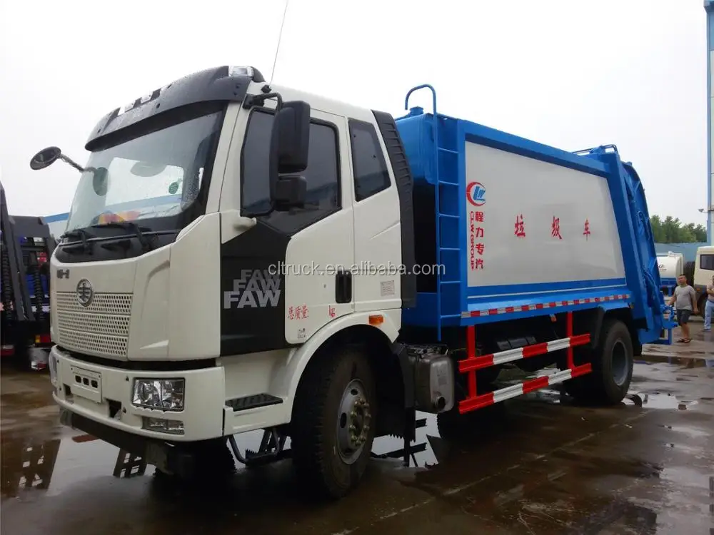 Faw Docking Garbage Truck,Garbage Compactor Truck For Sale Buy Used