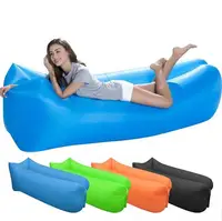 

Custom Logo Printing Durable Portable Ultralight Air Filling Outdoor Inflatable Hottest Beach Lay Bag Lazy Inflatable Air Sofa