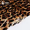 93% polyester 7%spandex stretch leopard printed velvet velour fabric in delhi