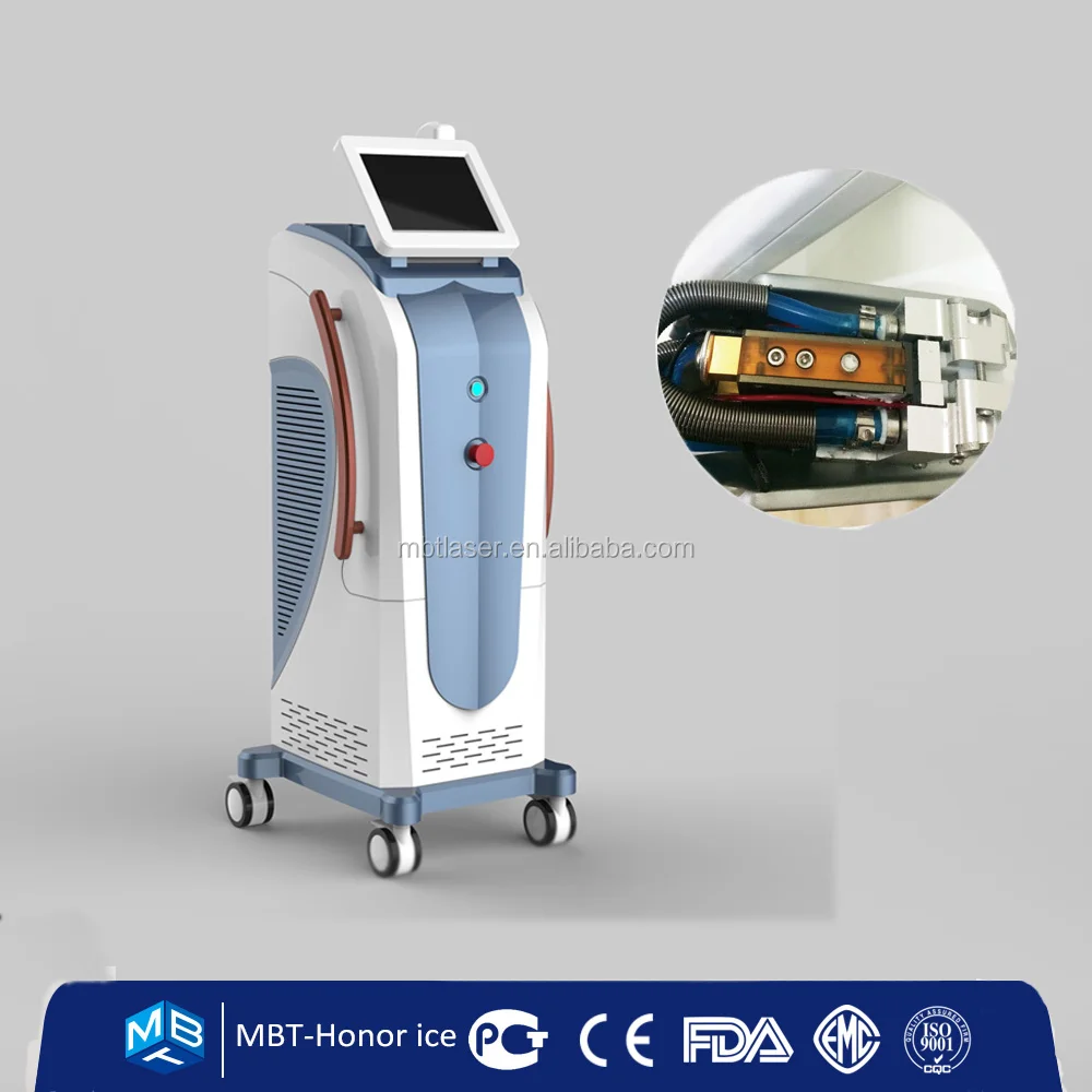 

Doctor use 810nm Alex laser hair removal equipment / hair depilation ani skin colors (I-VI, N/a