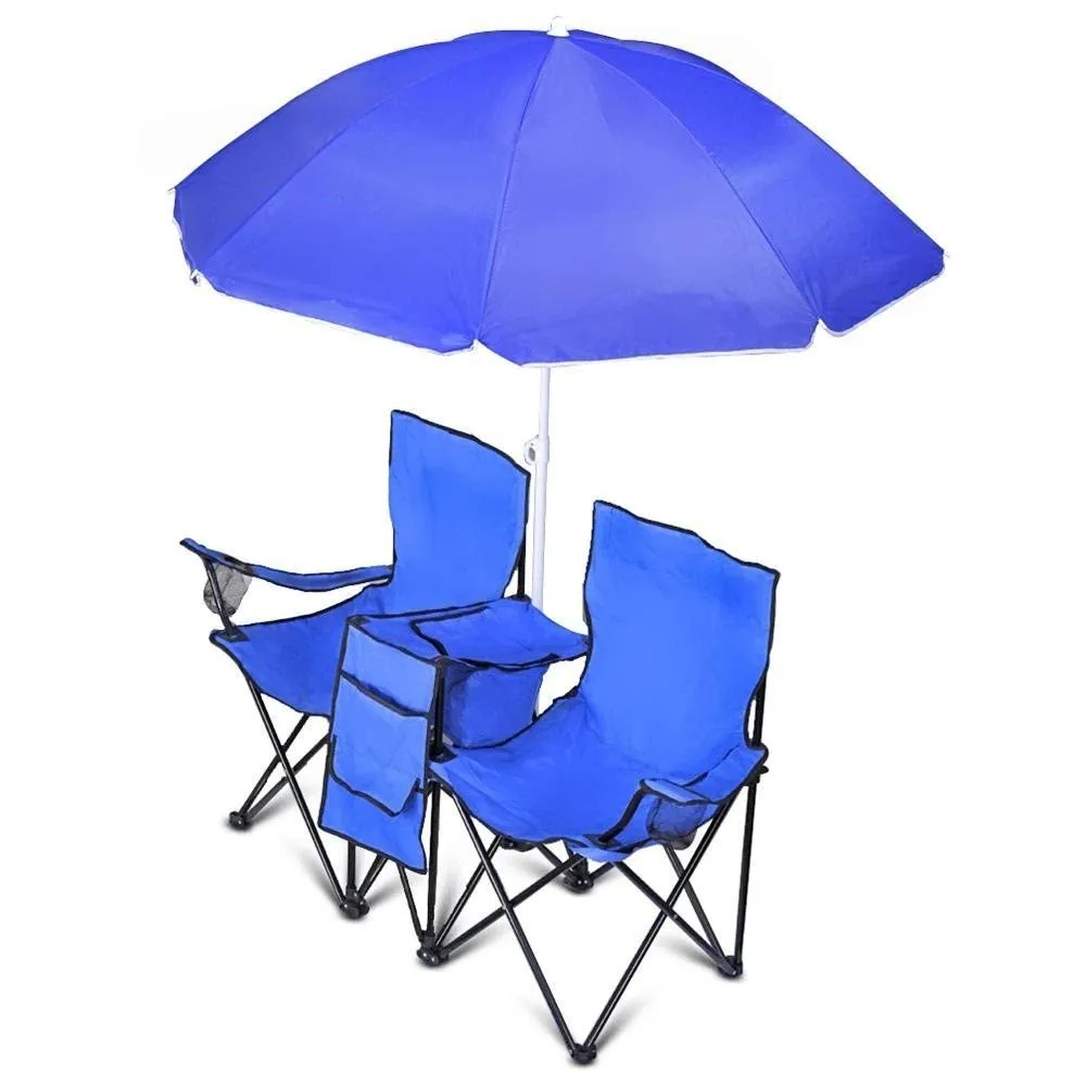 Unique 2 Person Beach Chair With Umbrella for Small Space