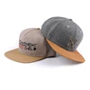 High End Quality Designer Your Own Metal Logo Snapback Cap, Embroidery Hip Hop Cap,Custom Snapback Cap Wholesale