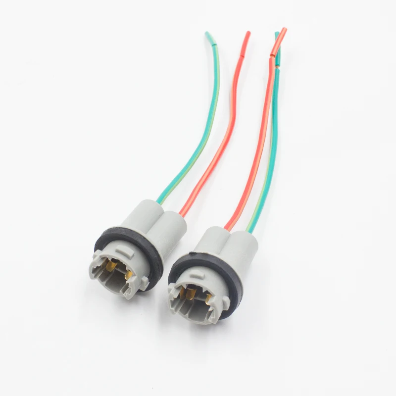 Hot Sell Car LED Light Bulb Socket T10 Instrument Lamp Holder Connector Auto 194 168 Light Bulb Adapter Base Cable Holder - T10 Socket Holder, T10 Adapter Base Cable Holder
