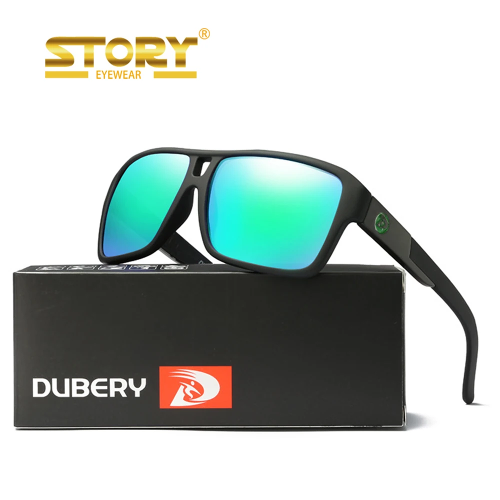 

STORY D008 Dubery Mens Polarized Sunglasses Sports with Case