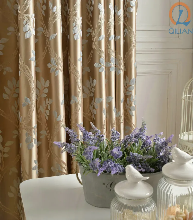 Bedroom Dyed Blackout Jacquard Gold Glitter Curtains Buy Gold Glitter Curtains Glitter Curtains Gold Curtains Product On Alibaba Com