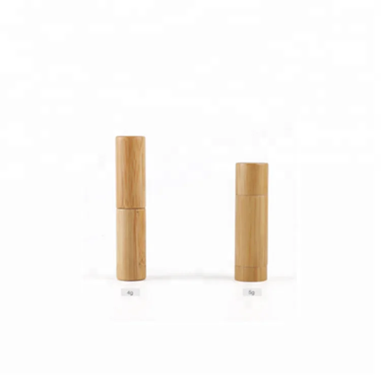 

3ml 5ml 8mlempty bamboo lipstick container for Summer makeup packaging