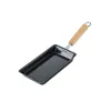 The rectangular frying pan is an excellent japan partner with a rolled omelet