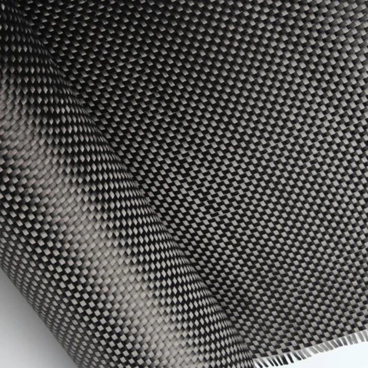 3k 200G/M2 Fabric Carbon Yarn 0.28mm Thick Plain Weave Cloth