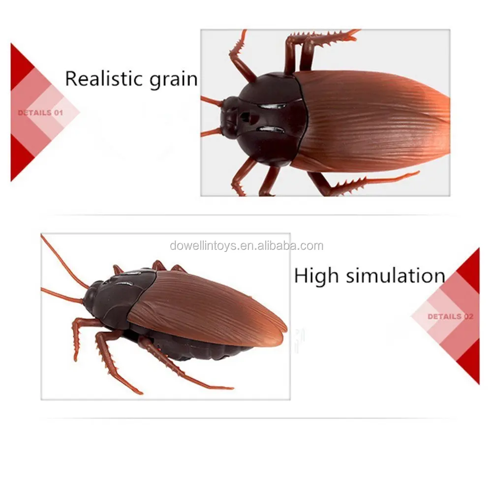 Насекомые DWI Dowellin, шутка, страшные трюки, жуки, игрушки, тараканы с  дистанционным управлением для вечеринки| Alibaba.com