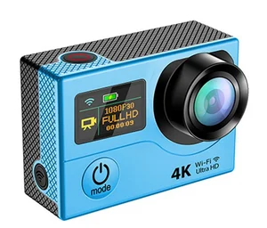 4K WiFi Sports Action Camera 30m Waterproof Casing