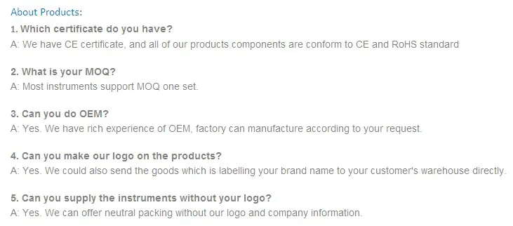 products